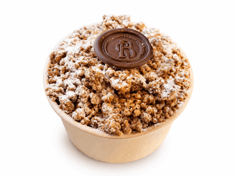 Crumble fraises sarrasin vegetal et sans gluten vegan
