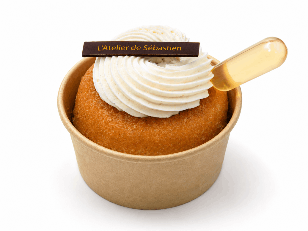 poire amandine patissier colombiers herault l'atelier de sebastien