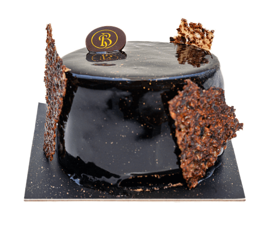 supreme. mousse chocolat au lait 43% creme brulée vanille patisserie patissier colombiers herault