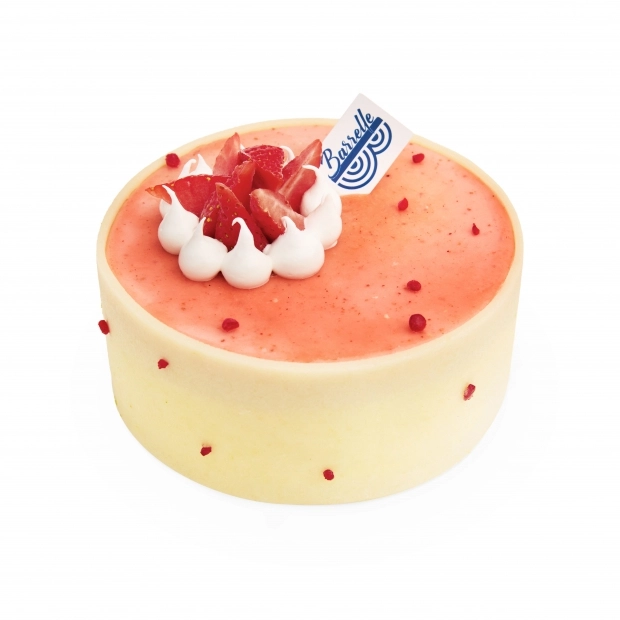 Entremets glacé Fraise Yuzu