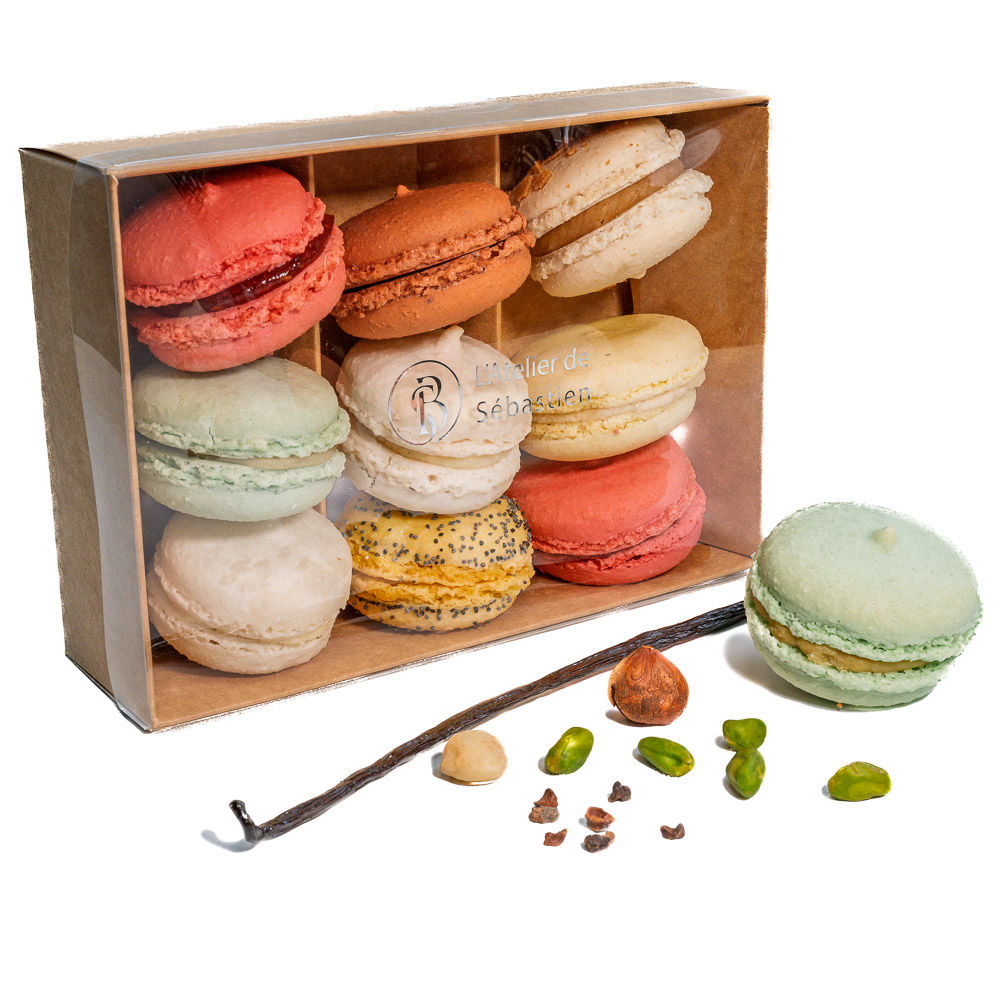 Les macarons de Sébastien Bosc, artisan pâtissier, chocolatier et glacier