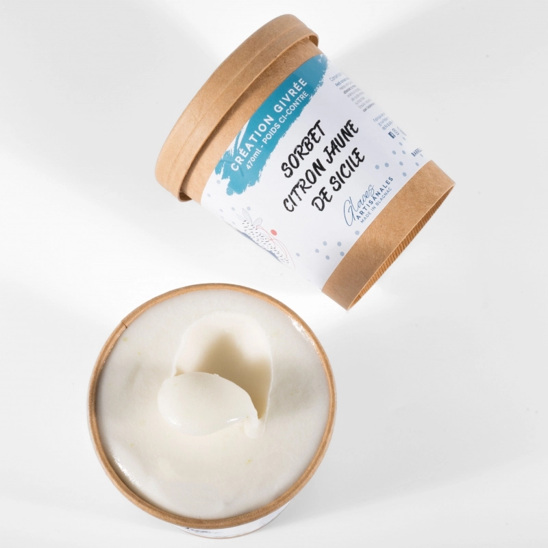 Sorbet Citron jaune de Sicile