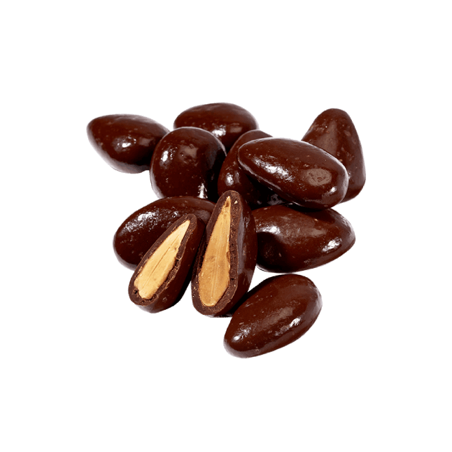 Amandes chocolat noir 